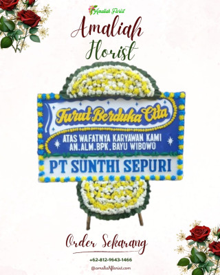 Papan Bunga Duka di Timuran