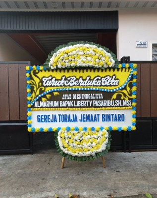 Papan Bunga Duka di Timuran